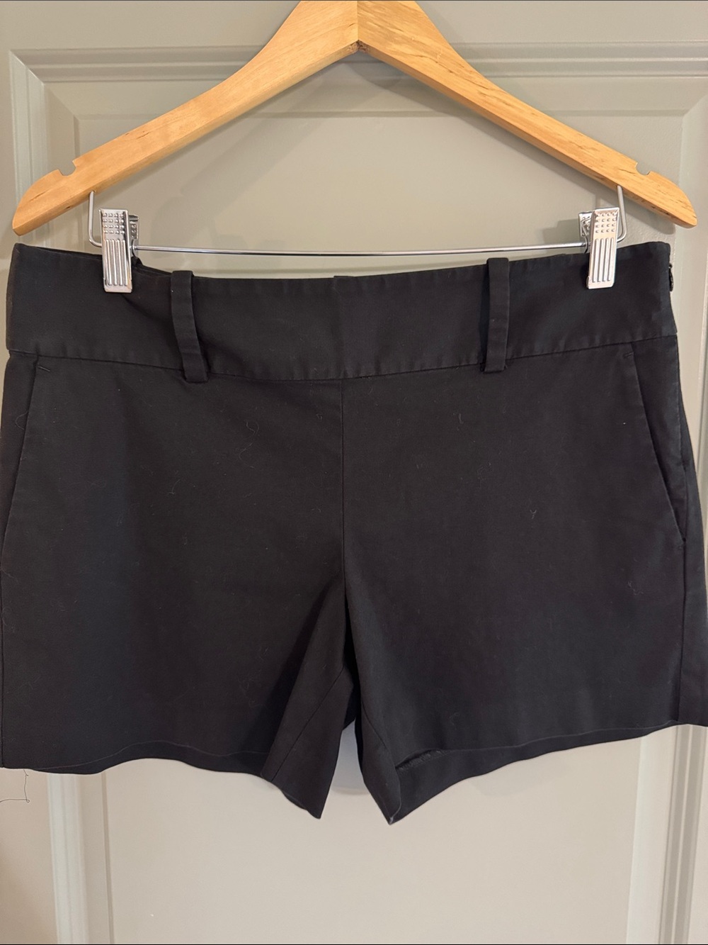 Ann Taylor Black Classic Tailored  Shorts